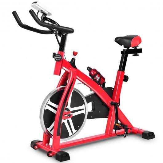 Costway Adjustable Exercise Bicycle Cycling Cardio Fitness - Sports Supplies Online Store