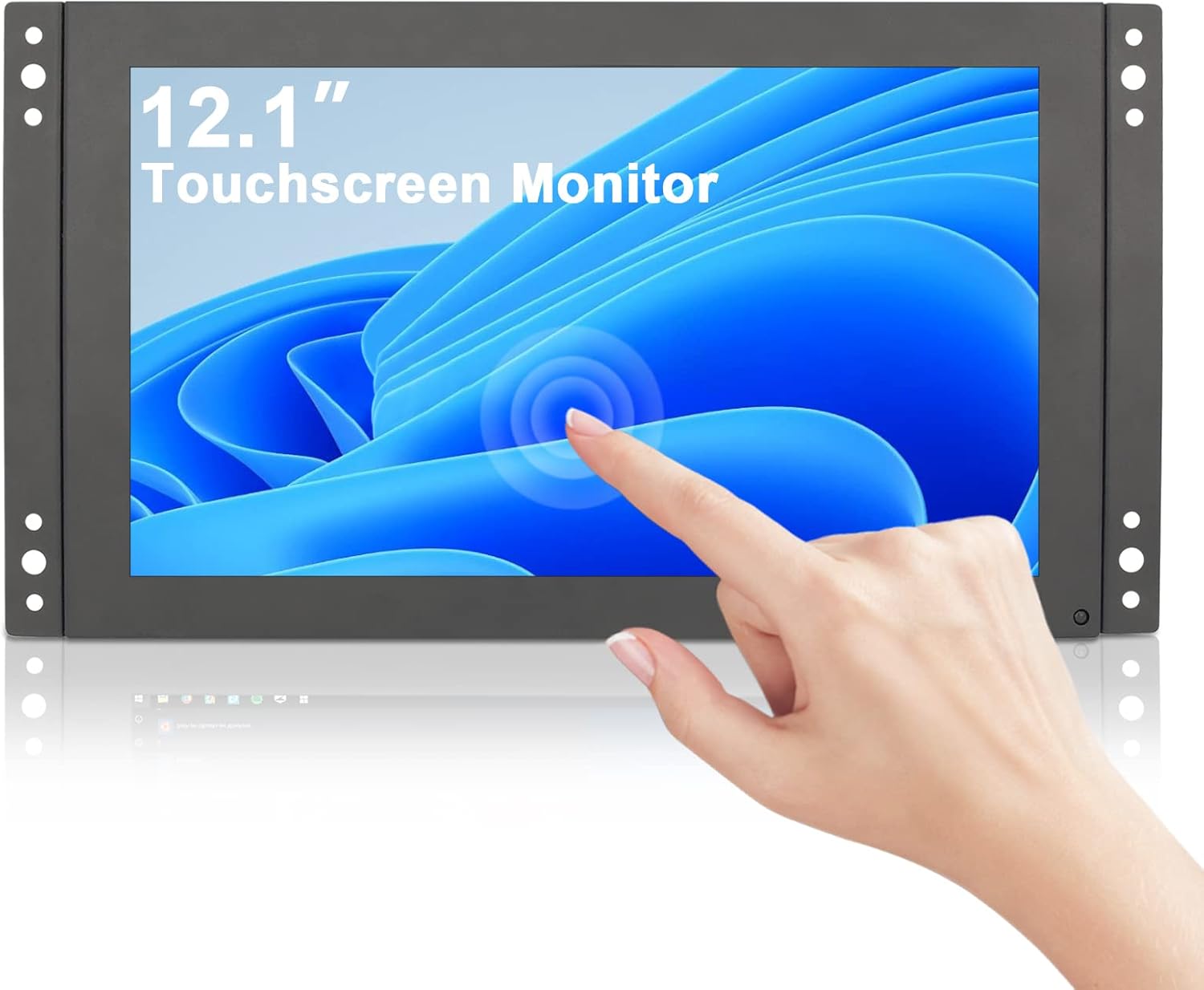 OSCY 12.1 Inch Touchscreen Monitor,1280x800 Small HD LCD Monitor with HDMI/VGA/BNC/AV/USB Input,Built in Speaker