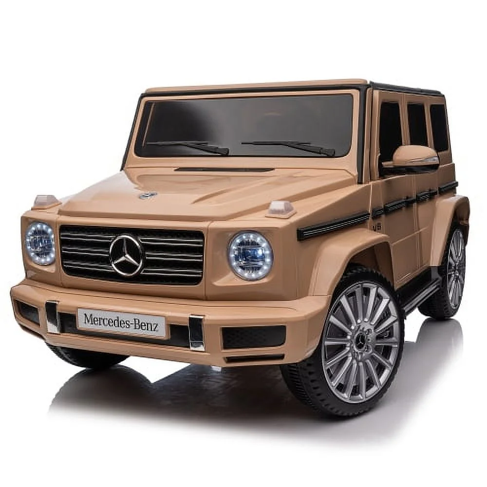 Licensed Mercedes-Benz G500,24V Kids ride on toy 2.4G W/Parents Remote Control,electric car for kids,Three speed adjustable,Power display, USB,MP3