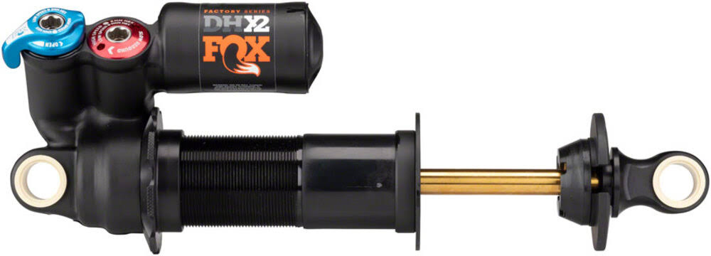 Fox DHX2 Factory Rear Shock Metric 230x65mm 2-Position Lever Ti-Nitride Coat