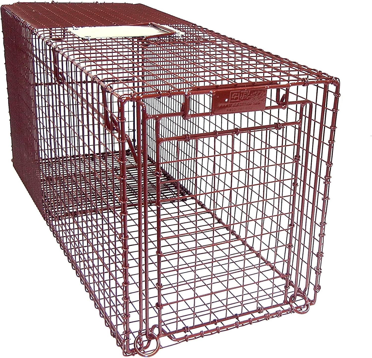 Tru Catch 30FCD Fat Cat Humane Live Animal Trap - Easy & Safe Catch & Release Animal Trap for Cats, Rabbits, & Other Small Animals