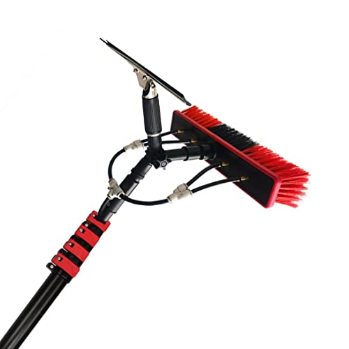 Water Fed Pole, Outdoor Window Cleaner Window Cleaning Tool (Glass, Solar Panel