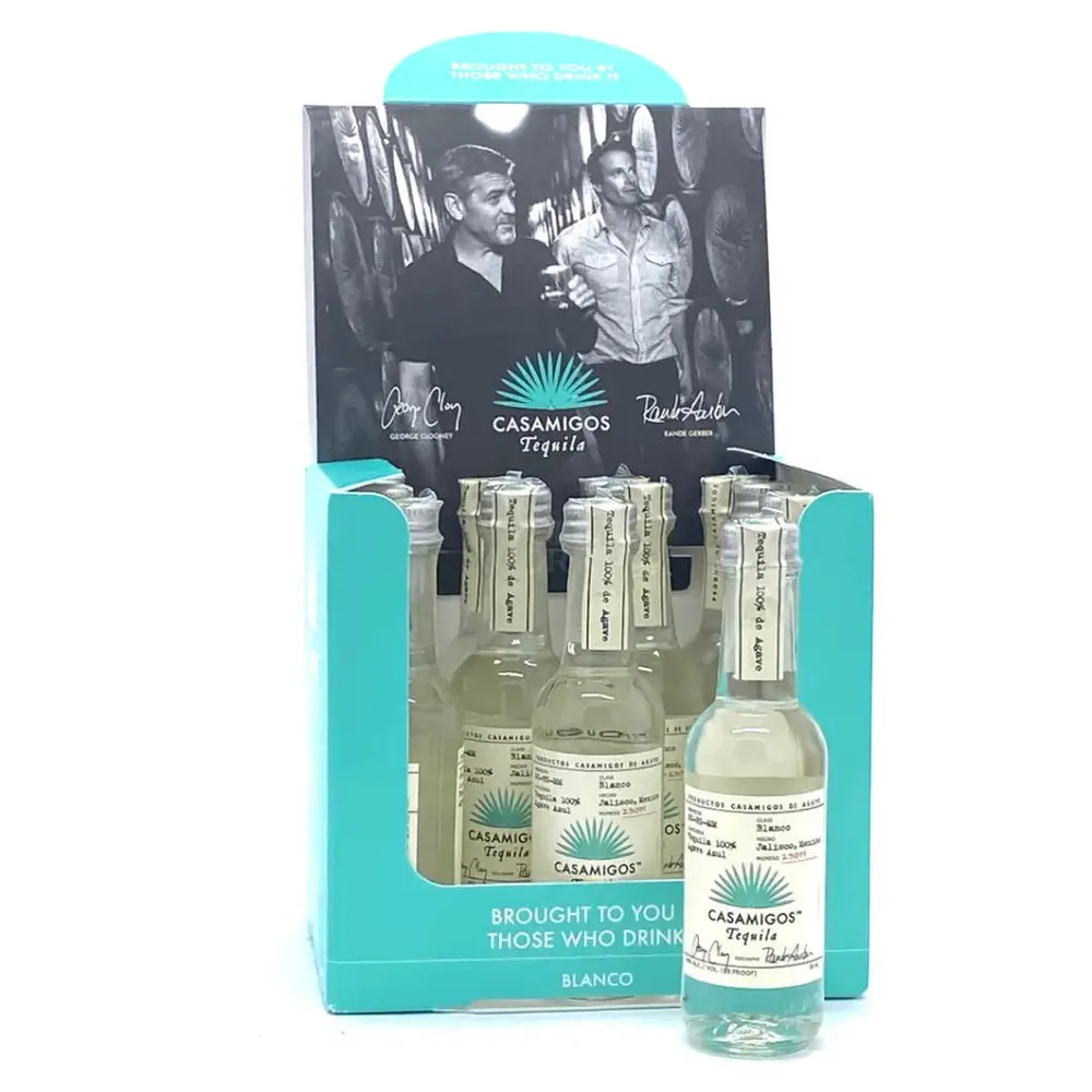 Casamigos Tequila Blanco Miniature Shots Box 50ml 12 Pack - Nestor Liquor