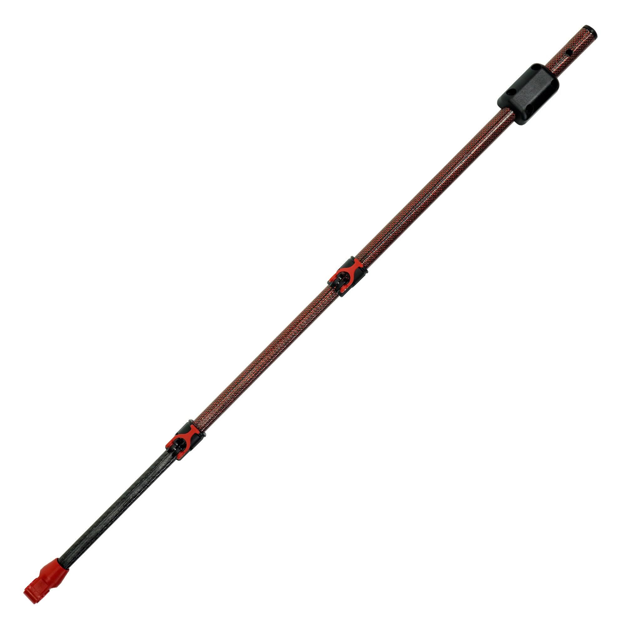 Detecting Innovations Telescopic Red/Black Carbon Shaft for Minelab Equinox Detector
