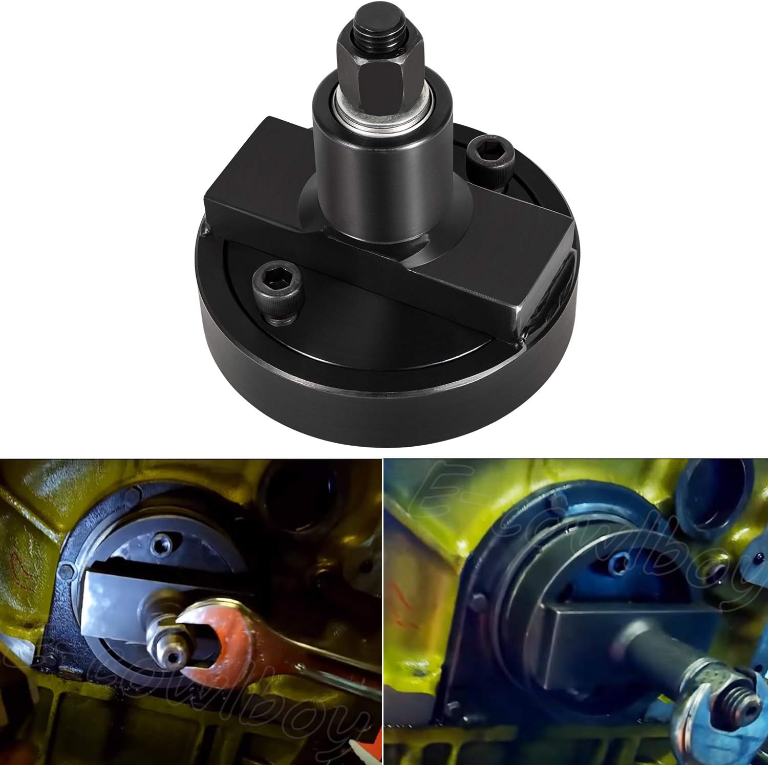 E-cowlboy JDG476 Crankshaft Rear Main Seal Installer for John Deere Servicegard 4045, 6076, 6081 and 6466 7.6L 8.1L Engines