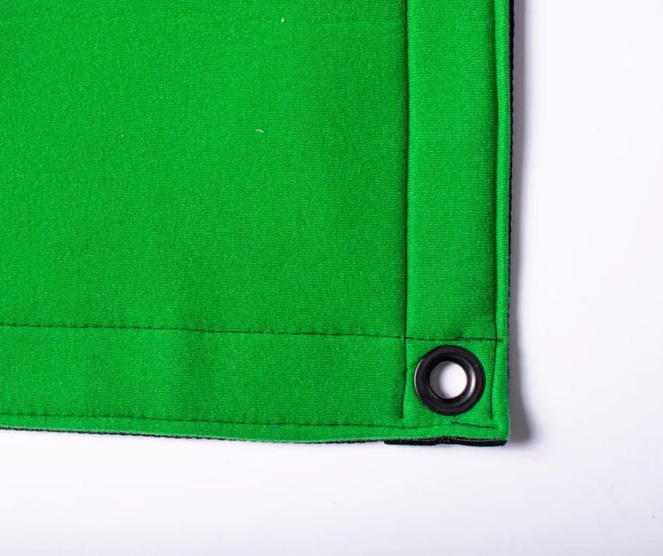 TGH Chroma Green Tempo Backdrop w/Storage Bag - Chroma Green - Green Screen -12'x12' (12 feet by 12 feet) (144 inches x 144 inches)