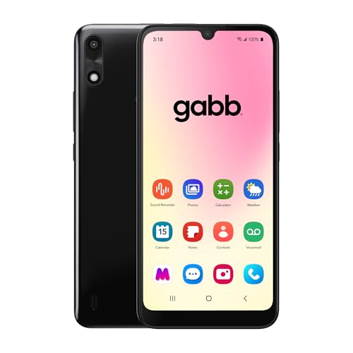 Gabb Phone 4: The Perfect First Phone for Kids - Safe Apps, No Social Media/Internet Browser, GPS Tracking, Parental Controls, Talk & Text
