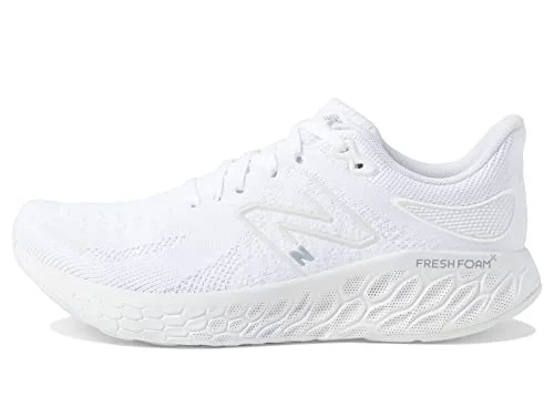 New Balance Women's Fresh Foam X 1080 V12 Running Shoe, White/Arctic Fox, 12
