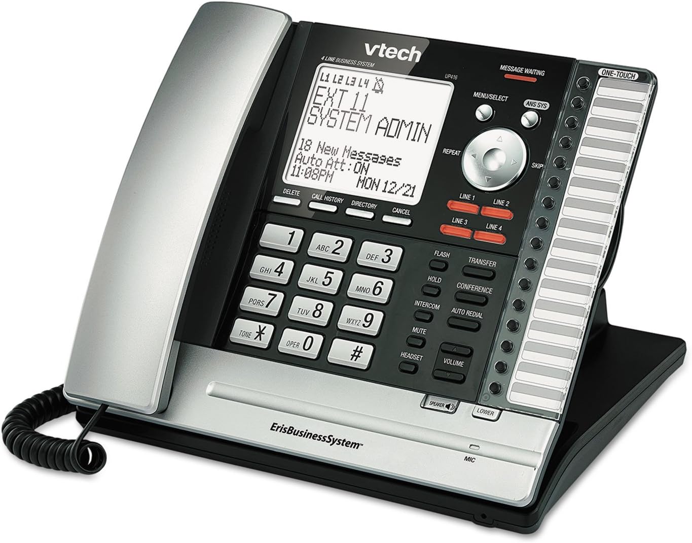 Vtech ErisBusinessSystem DECT Corded Phone (UP416) Pack of 2