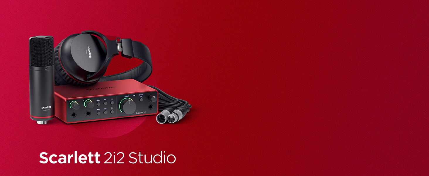 Scarlett 2i2 Studio 4th Gen Header