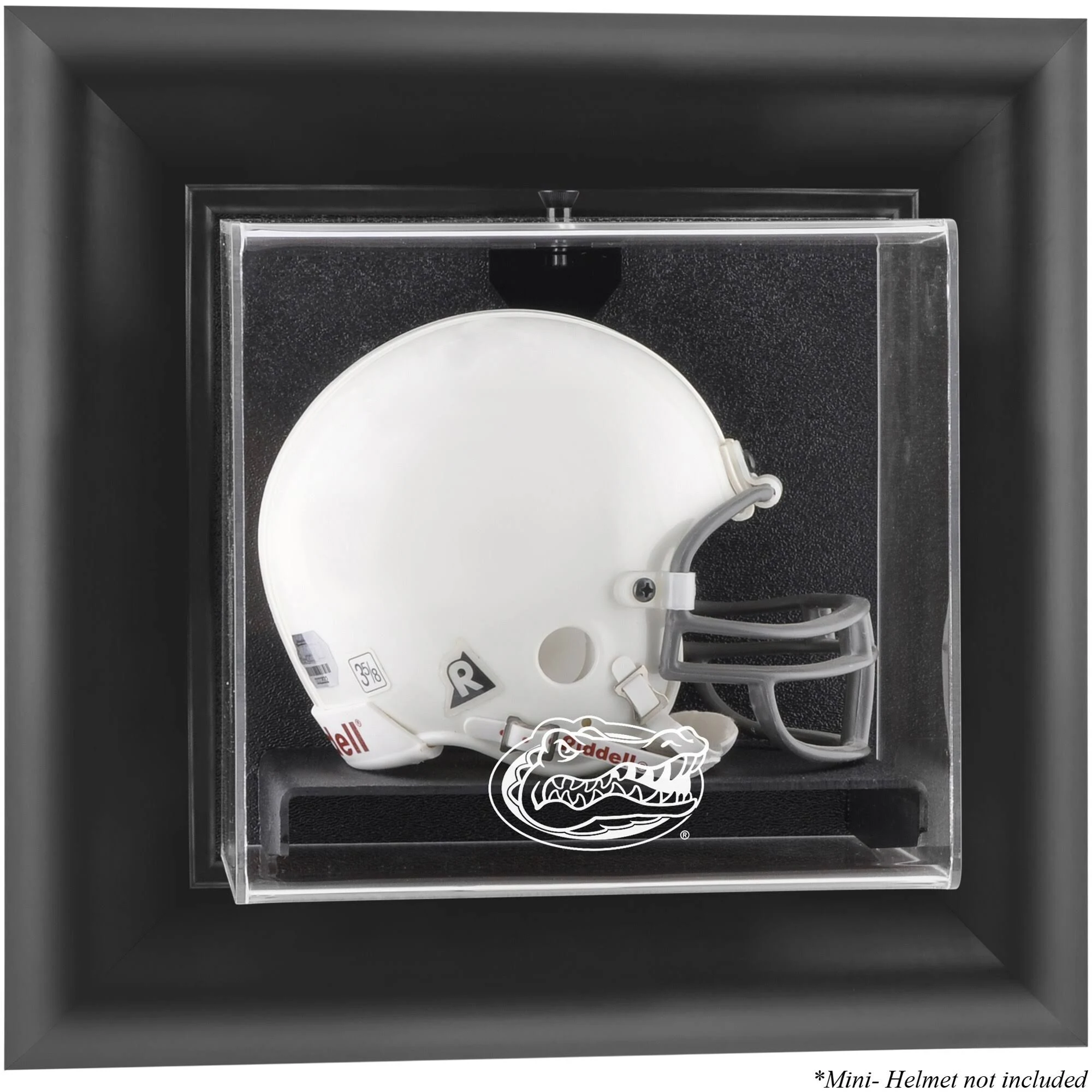 Florida Gators Black Framed Wall-Mountable Mini Helmet Display Case