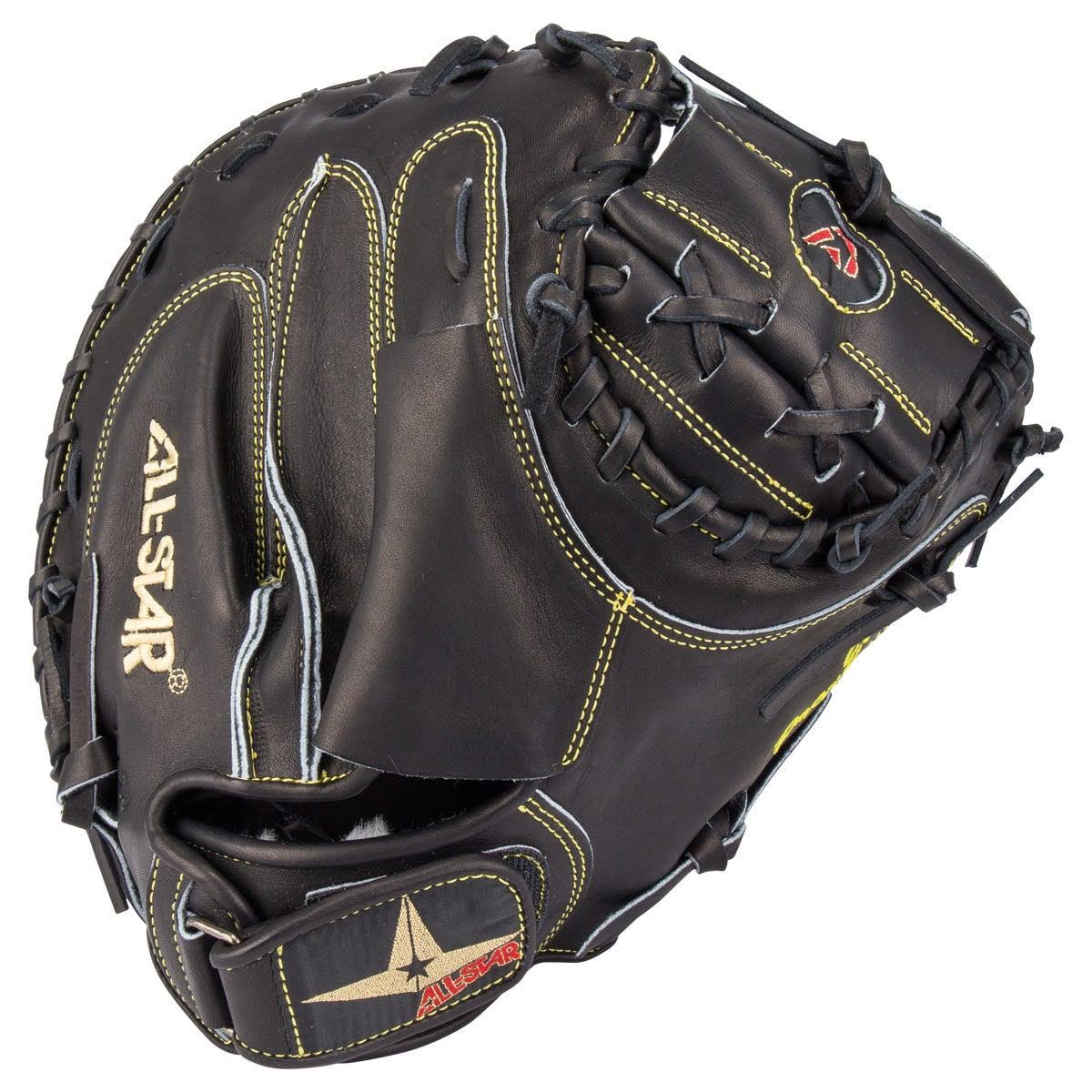 All-Star Pro Elite Black 35in Catcher&s Mitt