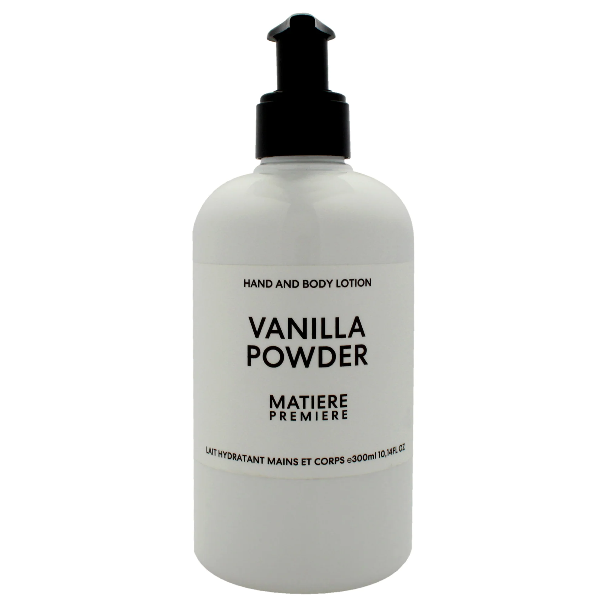 Hand and Body Lotion - Vanilla Powder by Matiere Premiere for Unisex - 10.14 oz Body Lotion