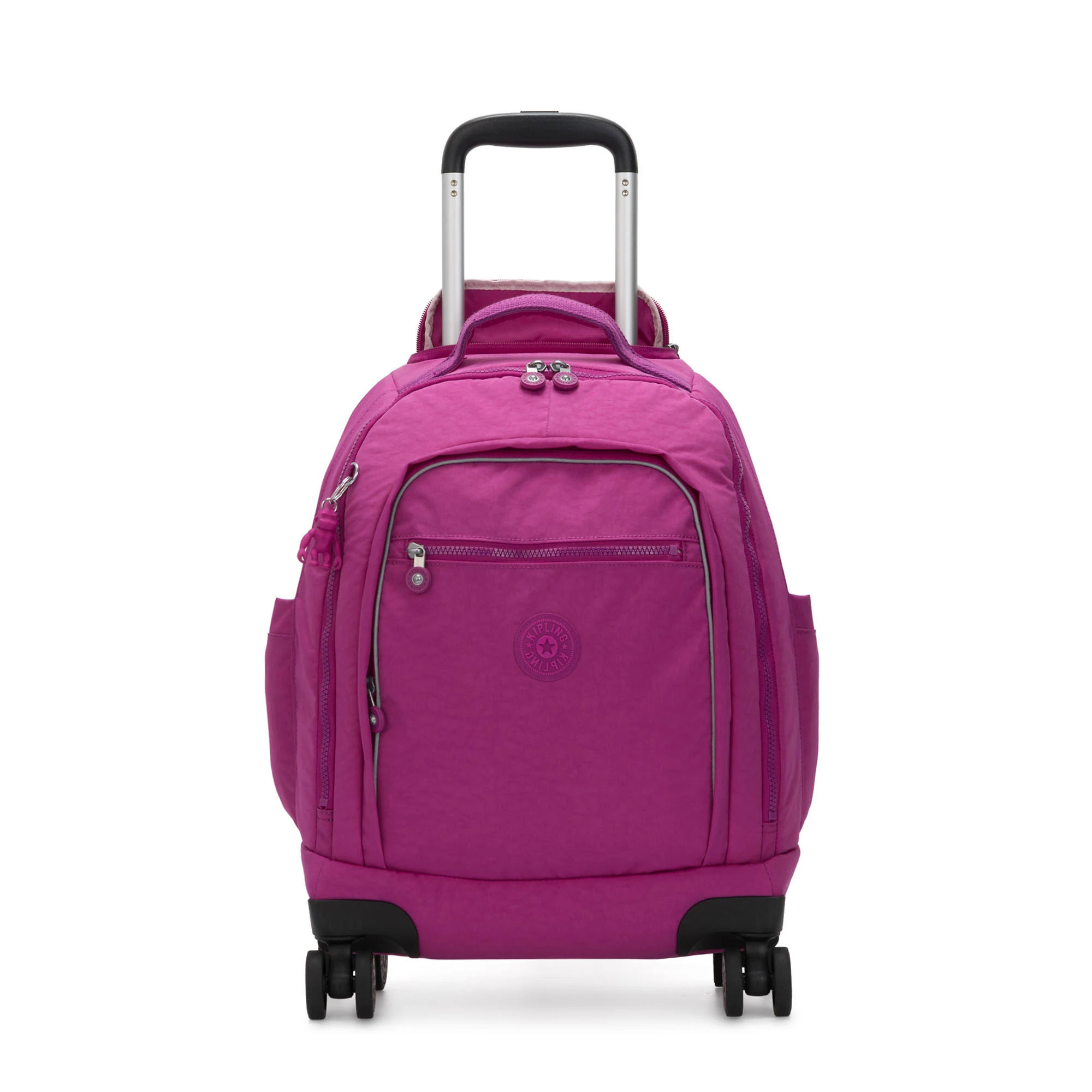 Kipling Zea 15x22 Laptop Rolling Backpack Bright Pink - Avayadevconnect