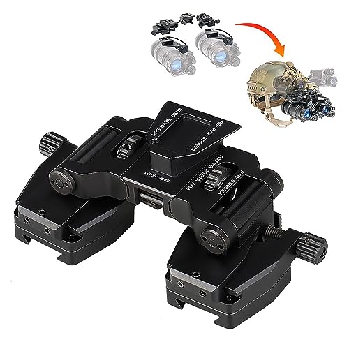 PVS-14 Light Weight Dual Tube Mounting System IC AN/PVS-14LW，Night Vision Goggles Night Vision Adapter for PVS-14 Night Vision Binoculars Monocular