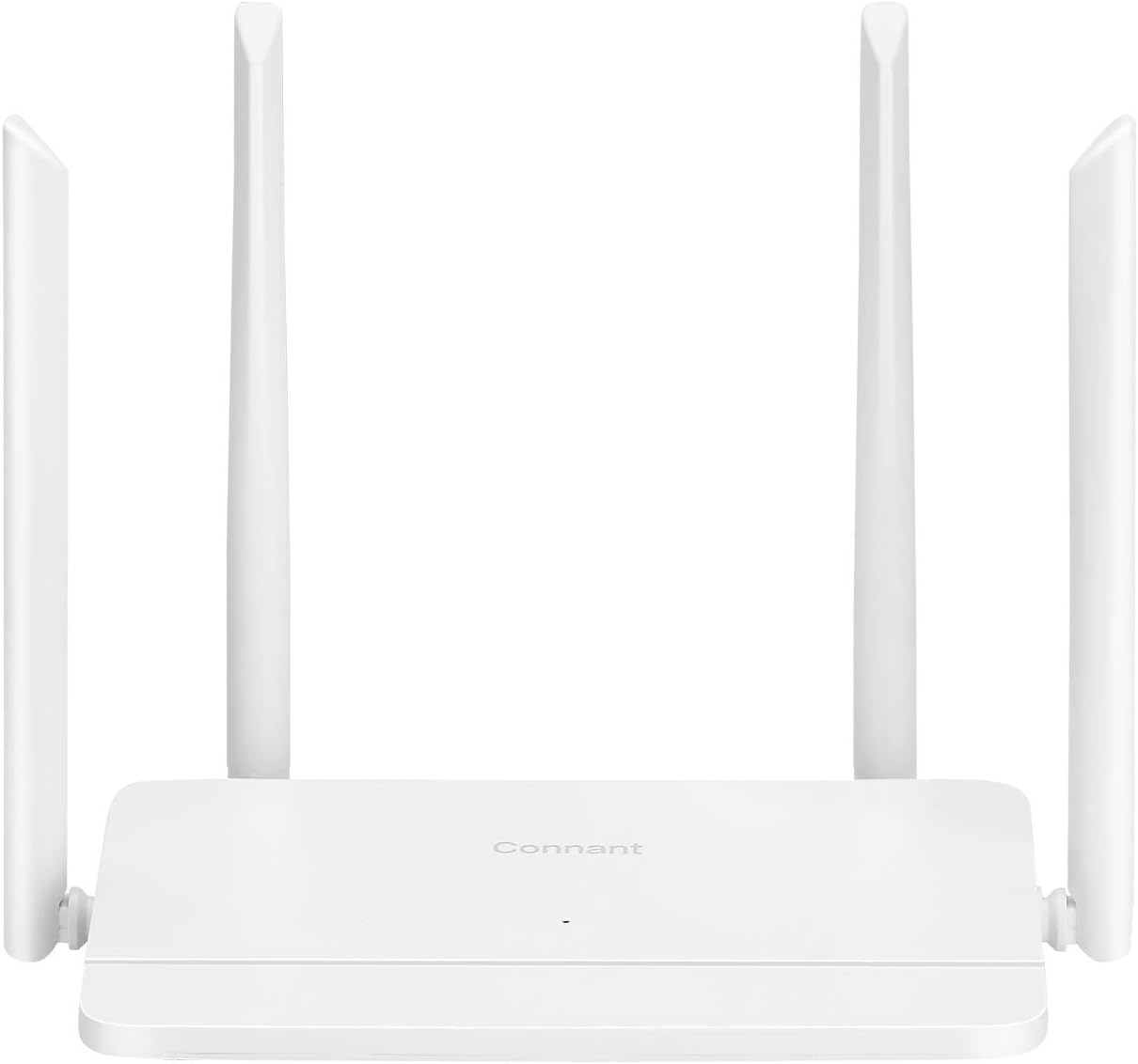 AC1200 Gigabit Wireless Internet Smart Router, Dual Band WiFi 5 Router, 4 Antennas for Strong Signal and High Speed