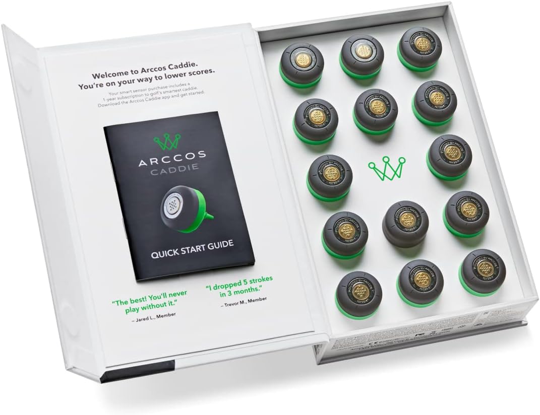 Arccos Caddie Bundle: Smart Sensors + Link