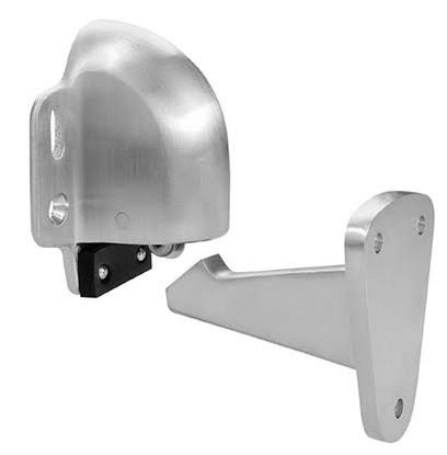 Rockwood Automatic Door Holder and Stop Satin Chrome