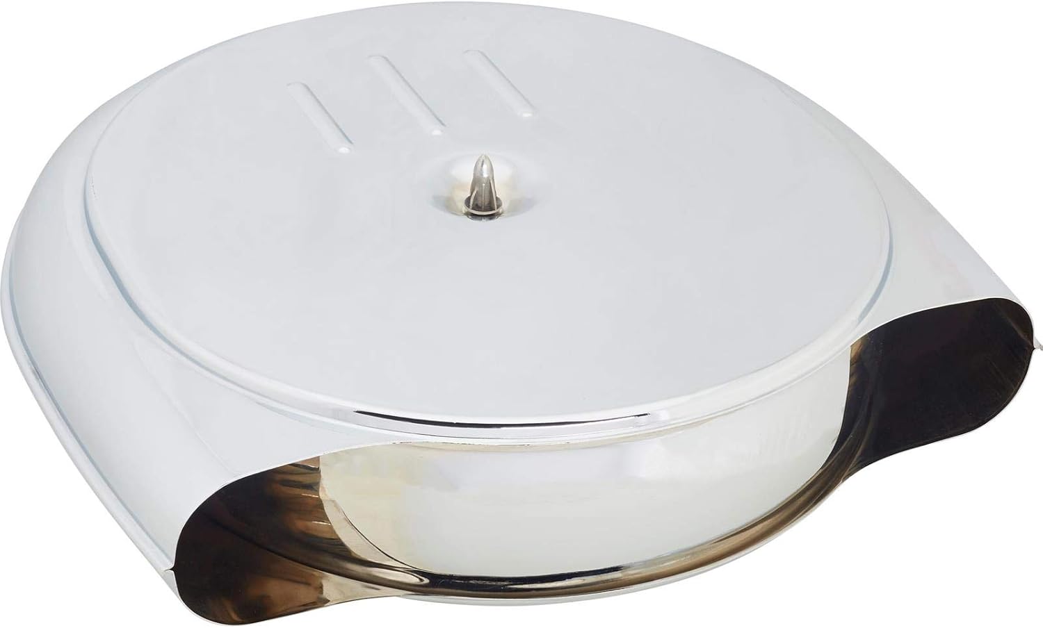 Retro Air Cleaner, Steel, 1951-56 Fits Cadillac/Fits Oldsmobile, Chrome