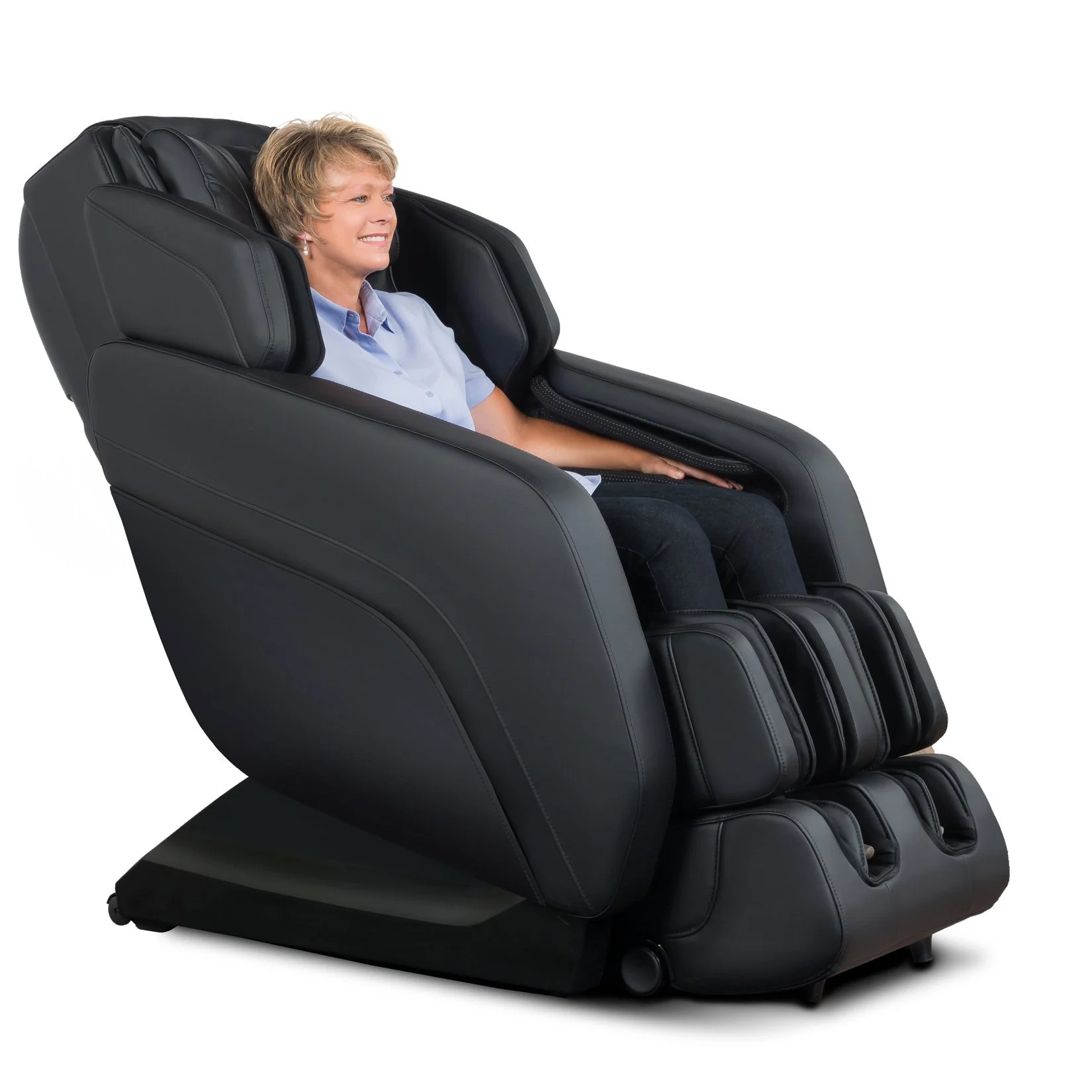 RELAXONCHAIR [MK-V PLUS] Full Body Zero Gravity Shiatsu Massage Chair with Built-In Heat and Air Massage System
