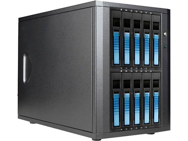 iStarUSA Dage1040Bl-Pm 10-Bay 3.5 in. SAS and SATA eSATA-Port