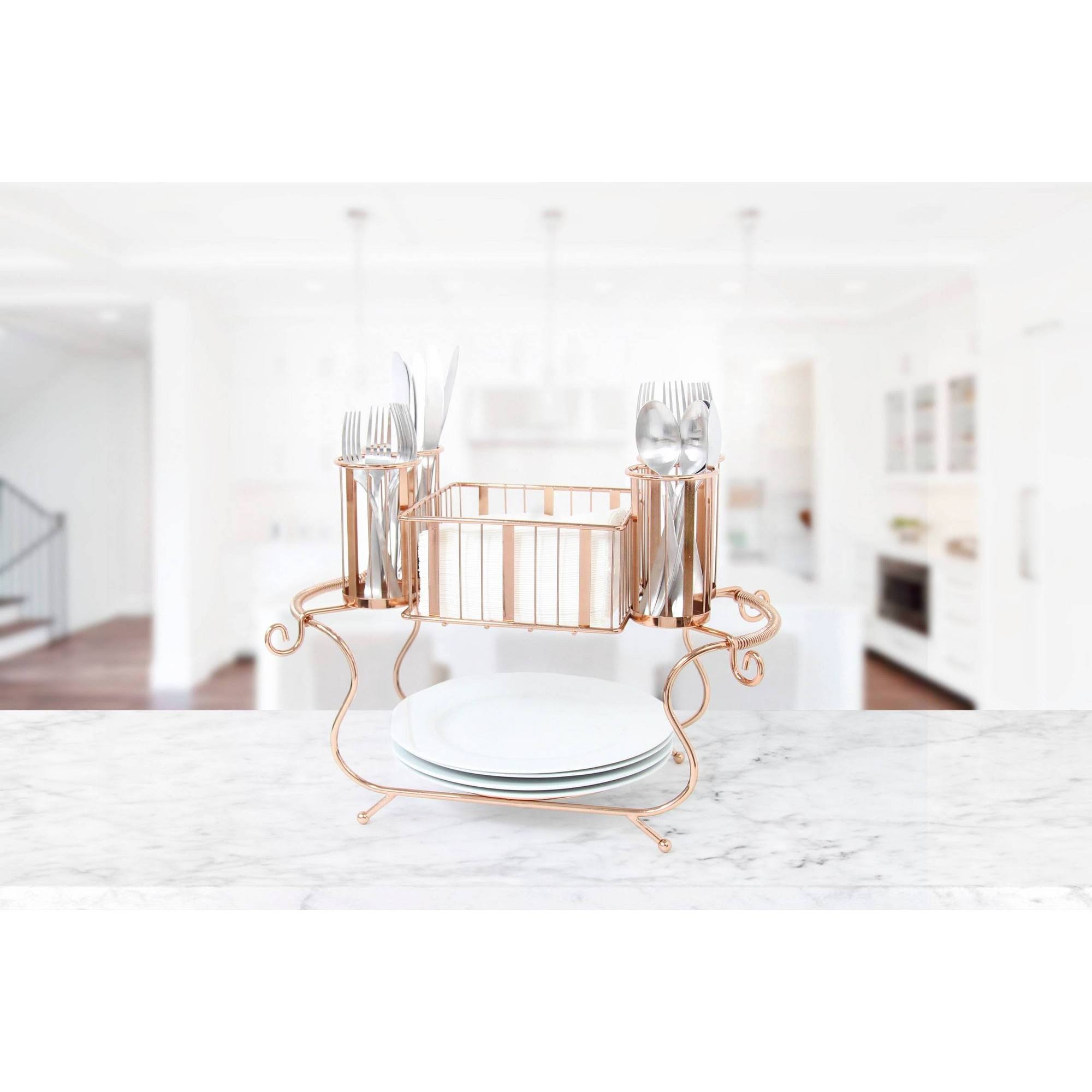 Iron Delaware Buffet Caddy Gold - Mesa