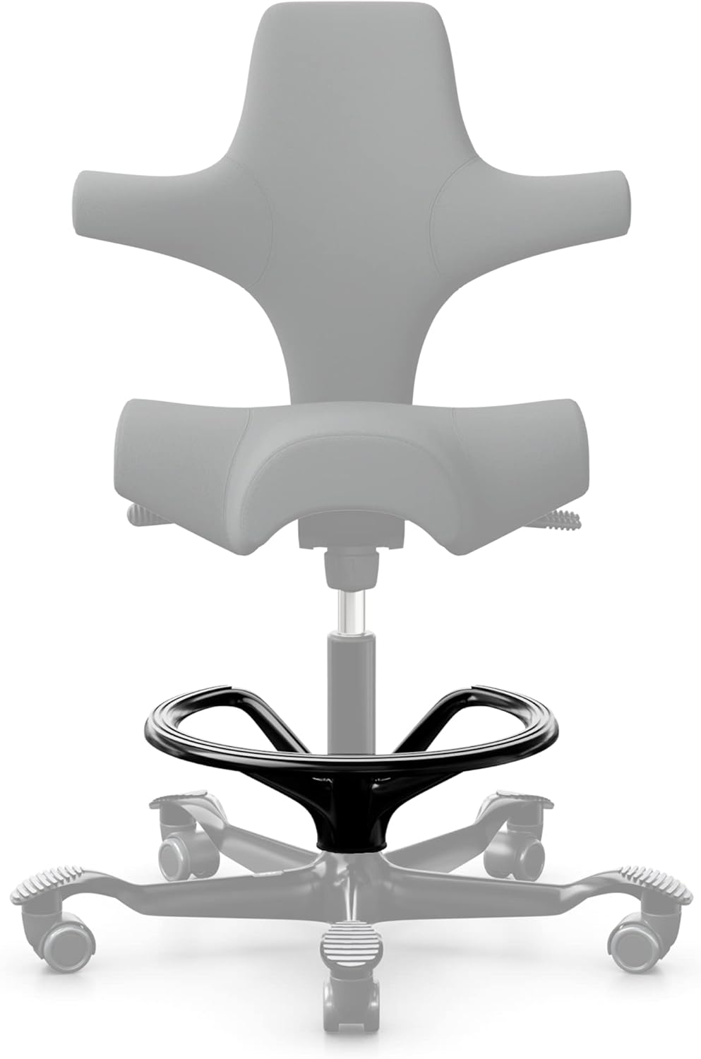 HAG Capisco Black Footring for Capisco Chairs - Footring Only - Chair Sold Separately