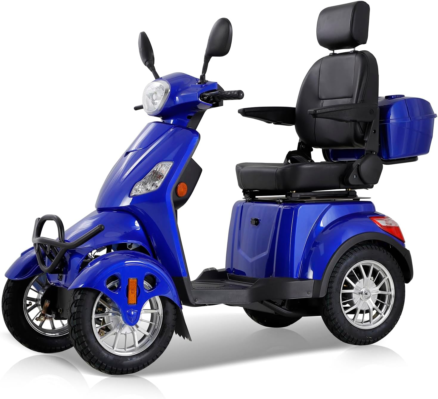 Heavy Duty 4 Wheel Mobility Scooters for Seniors & Adults 500lbs Capacity - Electric Powered Chair