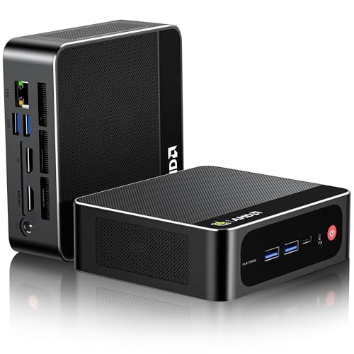 Beelink Mini PC AMD Ryzen 7 5825U Up to 4.5GHz 8C/16T, SER5 PRO Mini Computer with 32GB DDR4 RAM 1TB M.2 SSD