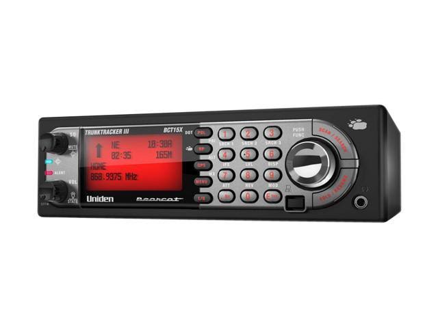 Uniden BCT15X 9,000 Channel GPS Enabled Preprogrammed Scanner with Trunk Tracker III - Megean