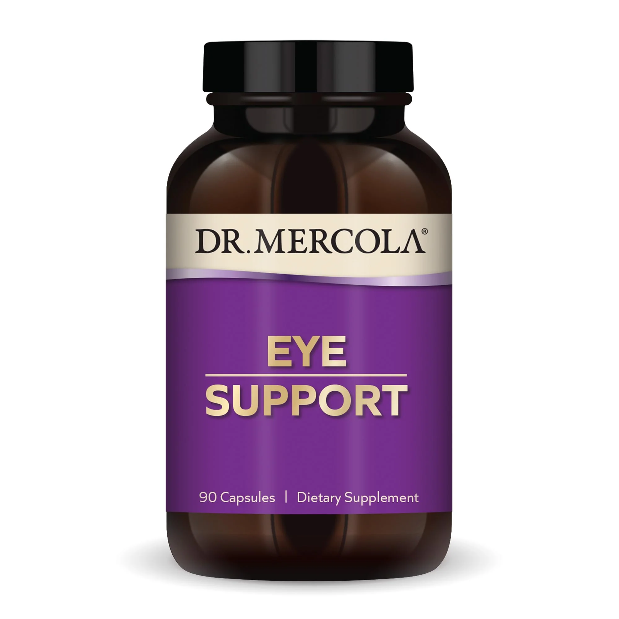 Dr. Mercola Eye Support, 90 Servings (90 Capsules), Dietary Supplement, Supports Eye and Vision Health, Non-GMO - Kansas Nuitrition - HNZSDS