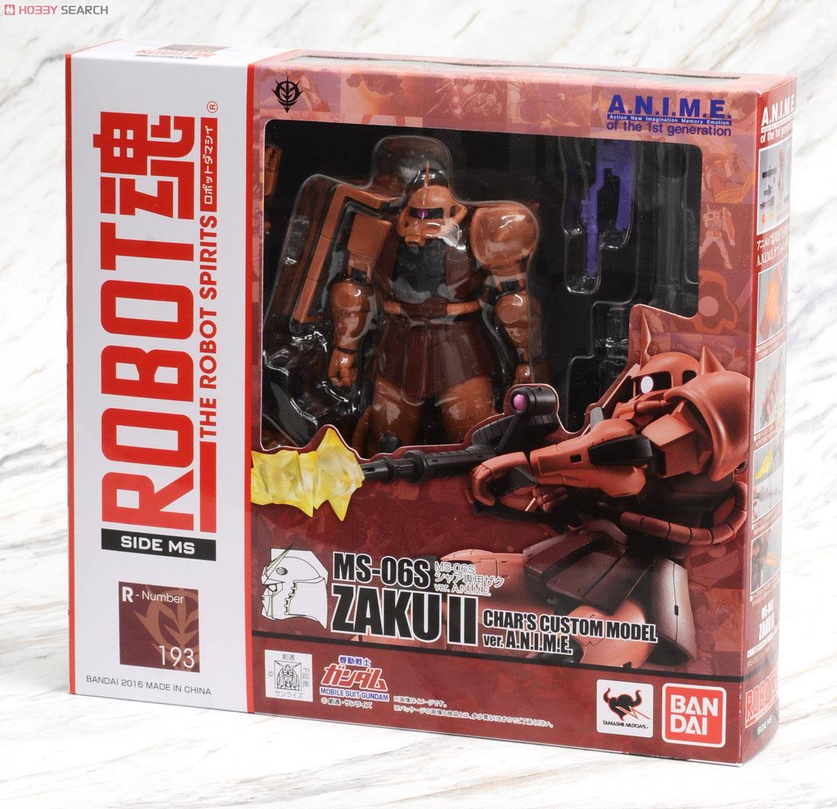 Robot Damashii (side MS) MS-06S Char&s Zaku II Ver. A.N.I.M.E. (Reissue)