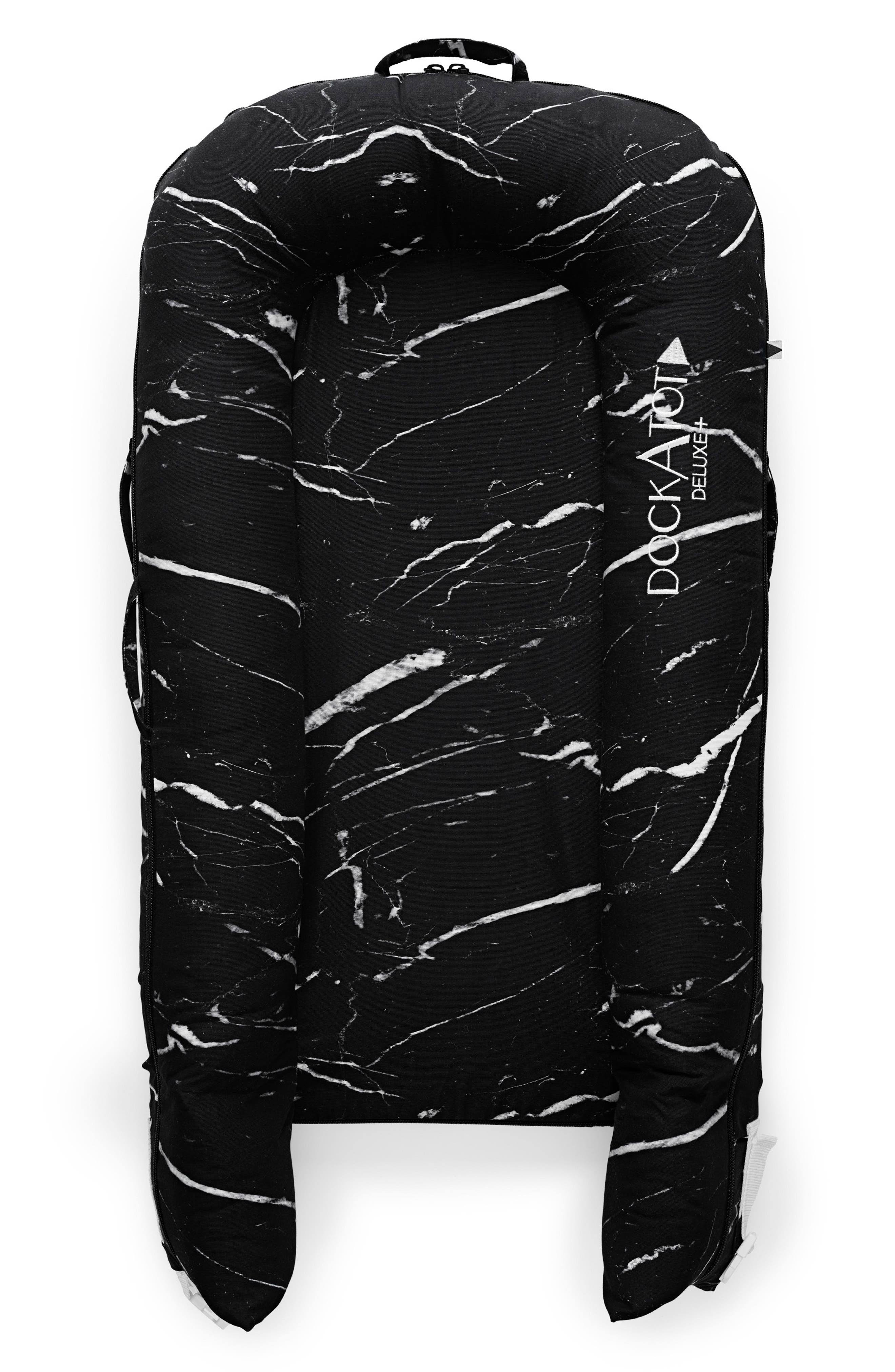 DockATot Deluxe+ Dock - Black Marble