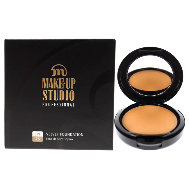 Velvet Foundation - WA4 Oriental Beige by Make-Up Studio for Women - 0.27 oz Foundation