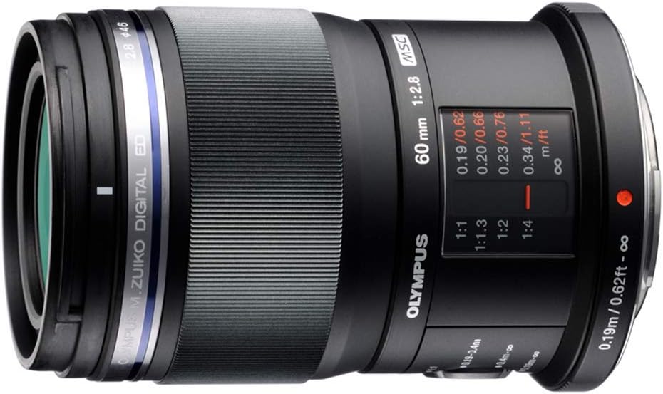 OLYMPUS M.Zuiko Digital ED 60mm F2.8 Macro Lens, for Micro Four Thirds Cameras