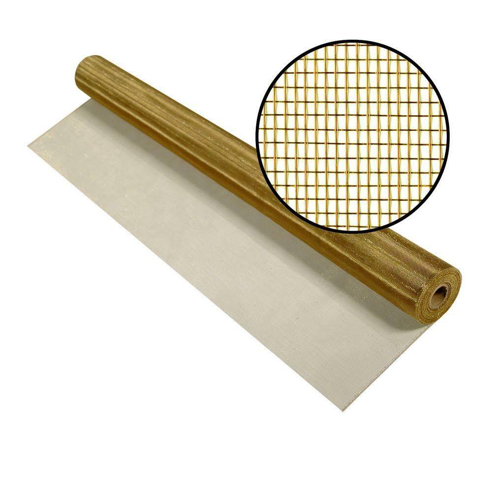 Metro Screenworks 48x22 x 50& Brite Bronze / Copper Insect Screen