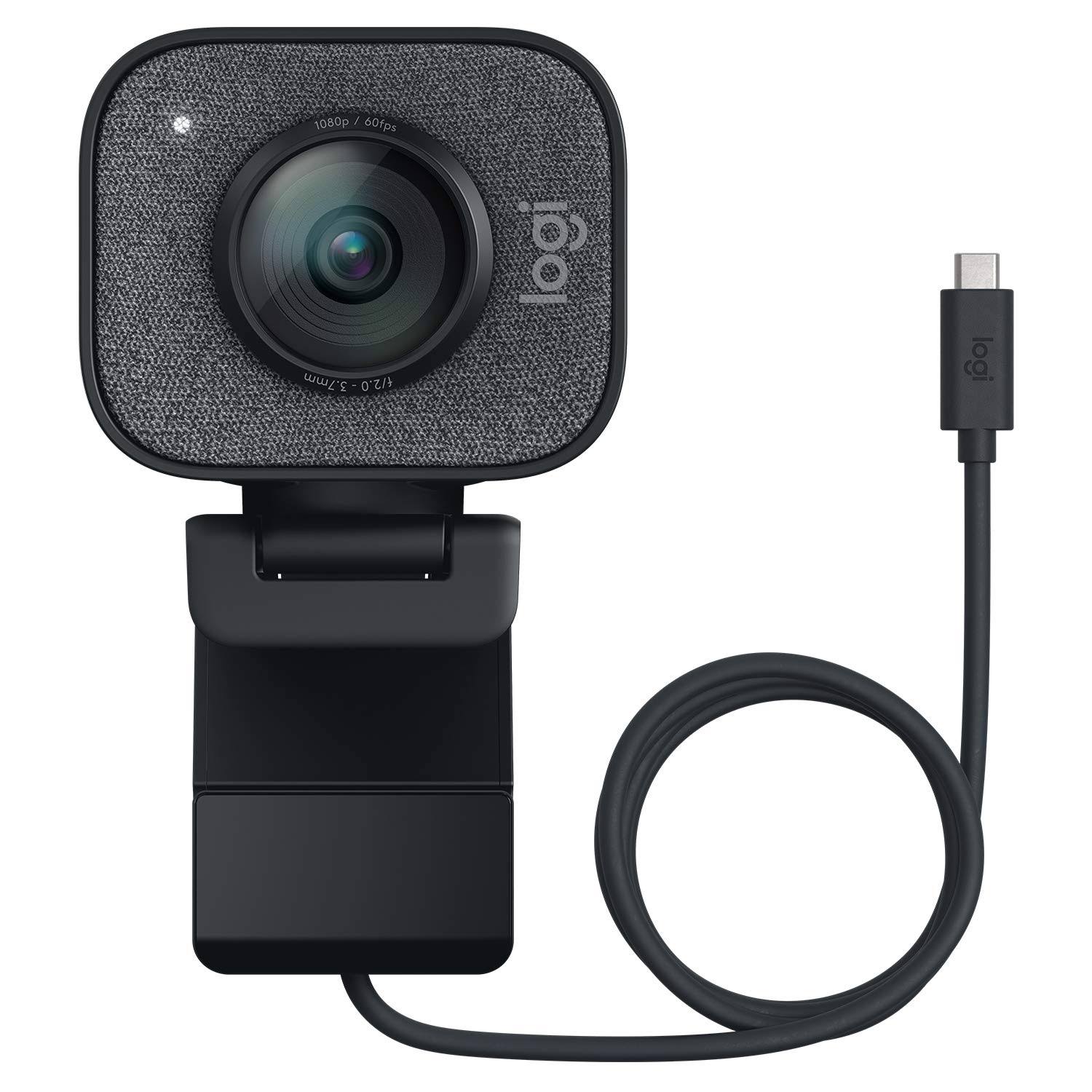 Logitech StreamCam-Single, 1080p HD 60fps Streaming Webcam with USB-C , Graphite