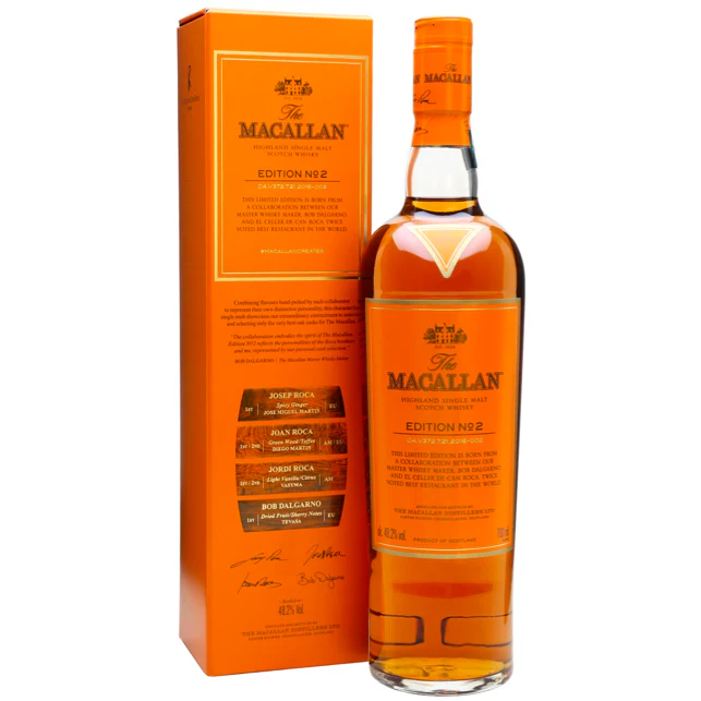 The Macallan Edition No. 2 Single Malt Scotch Whisky - Nestor Liquor