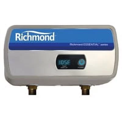Richmond RMTEX-06 Electric Heater, 29 A, 220 V, 5.5 kW, 0.998 % Energy Efficiency, 0.5 to 2 gpm