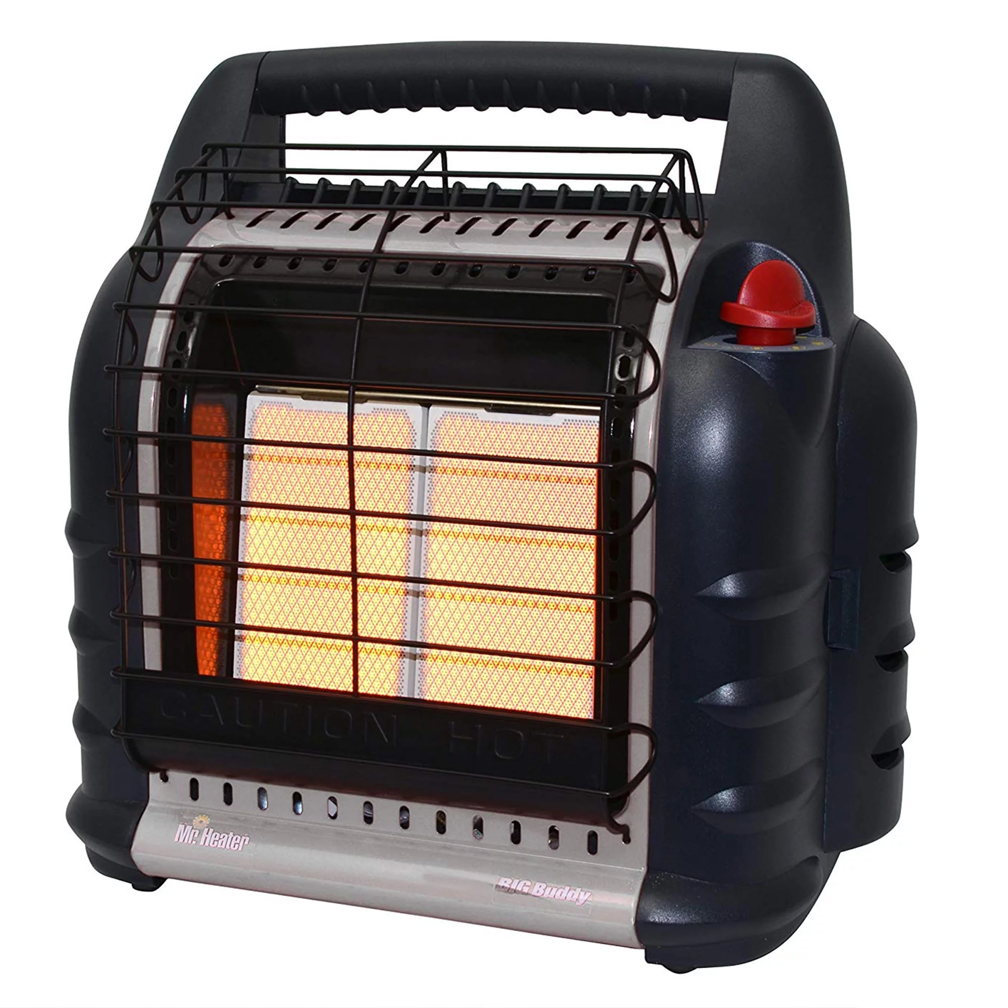 Open Box Mr. Heater 18000 BTU Hunting Big Buddy Propane Gas Heater, Grey - Curated Treasures Market