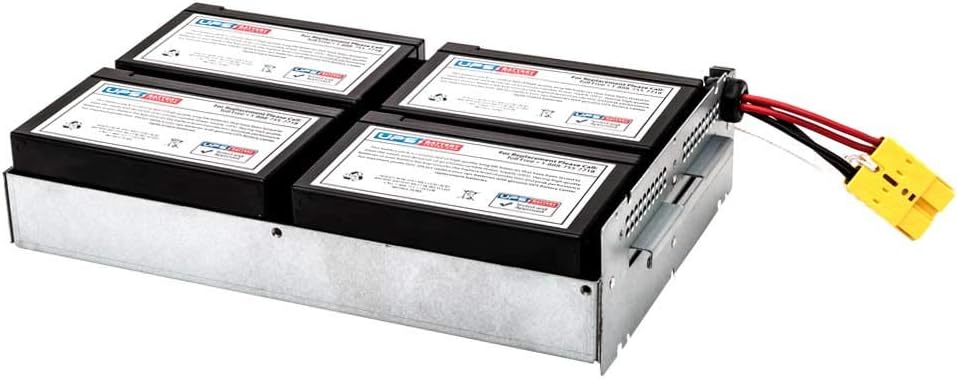 APC Smart-UPS 1500 Rack Mount (SUA1500RM2U) Compatible Replacement Battery Pack by UPSBatteryCenter