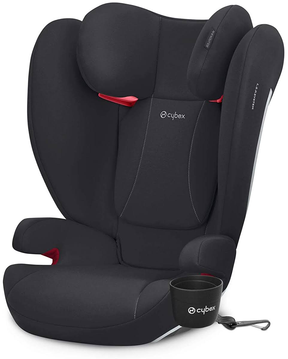 Cybex Solution B-fix Booster Car Seat - Volcano Black - Avayadevconnect