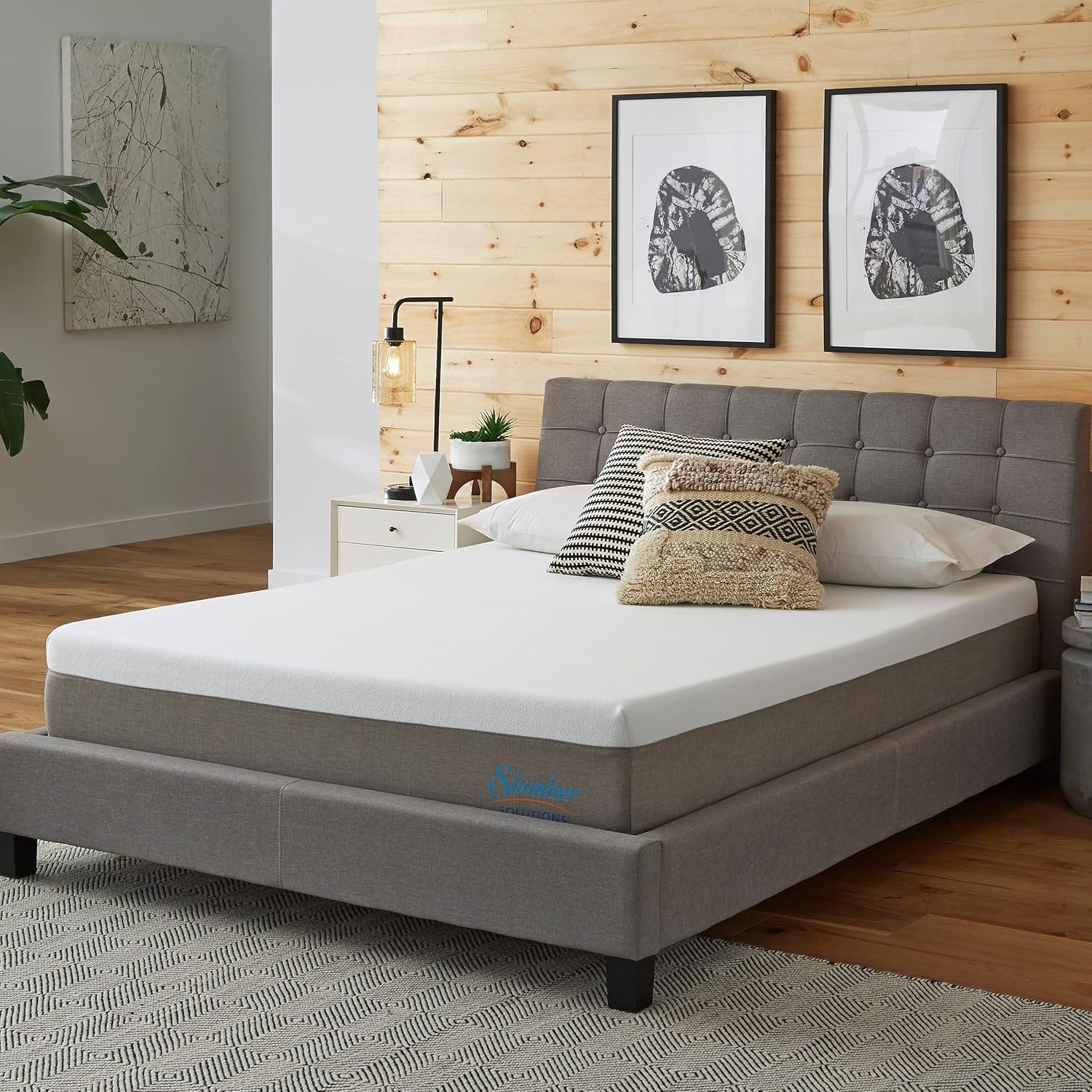 Slumber Solutions Choose Your Comfort 12-inch Cal King-Size Memory Foam Mattress Medium Medium Medium Medium