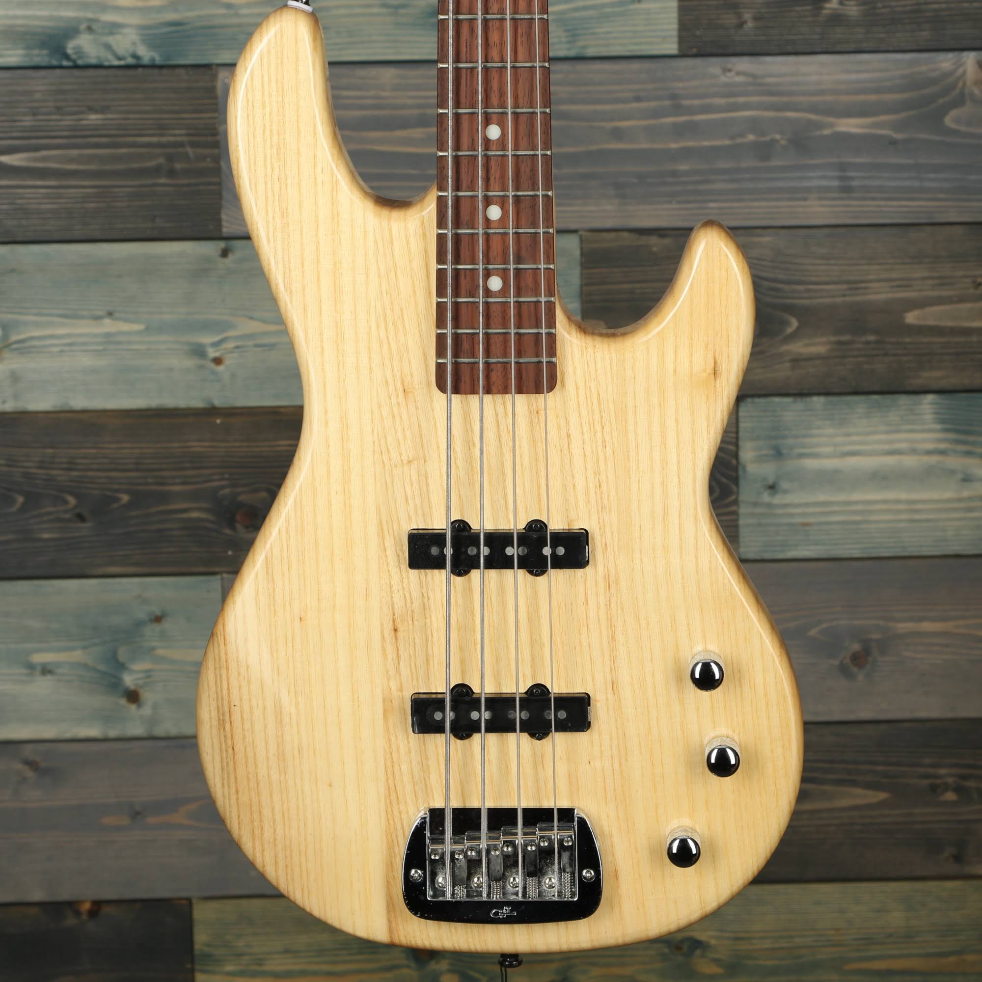Gu0026L Tribute JB2 4-String Electric Bass Natural Gloss Rosewood Fretboard