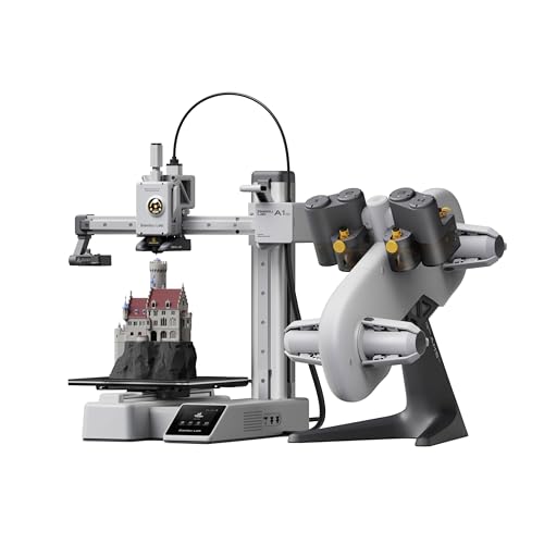 Bambu Lab A1 Mini 3D Printer, Support Multi-Color 3D Printing, Set Up in 20 Mins, High Speed & Precision