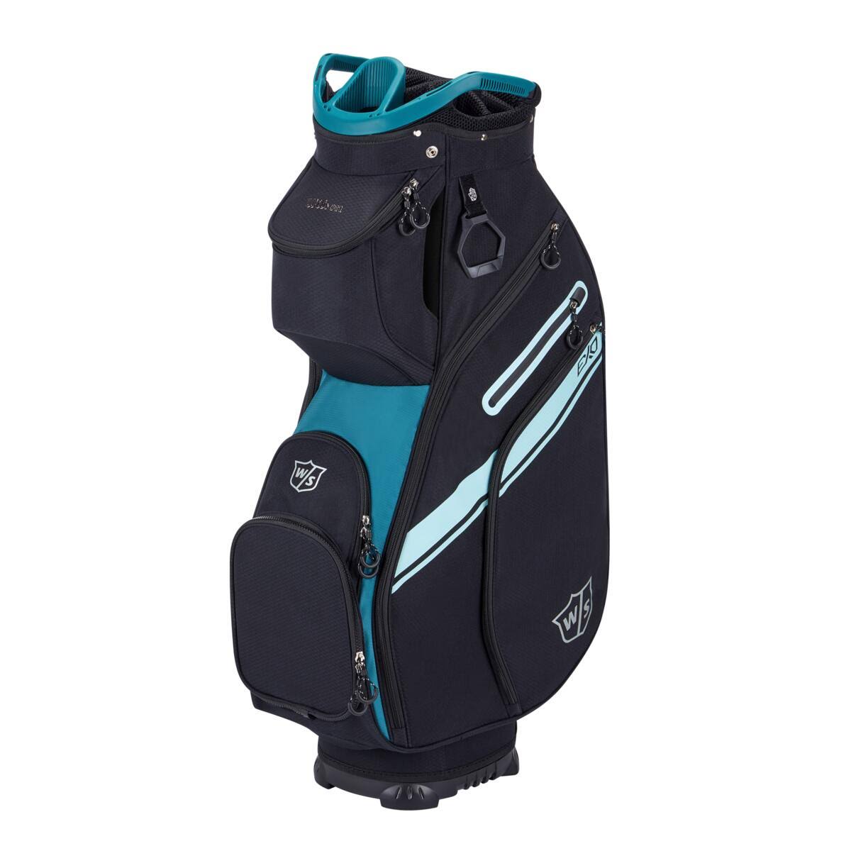 Wilson Staff Exo II Cart Bag Black/Teal