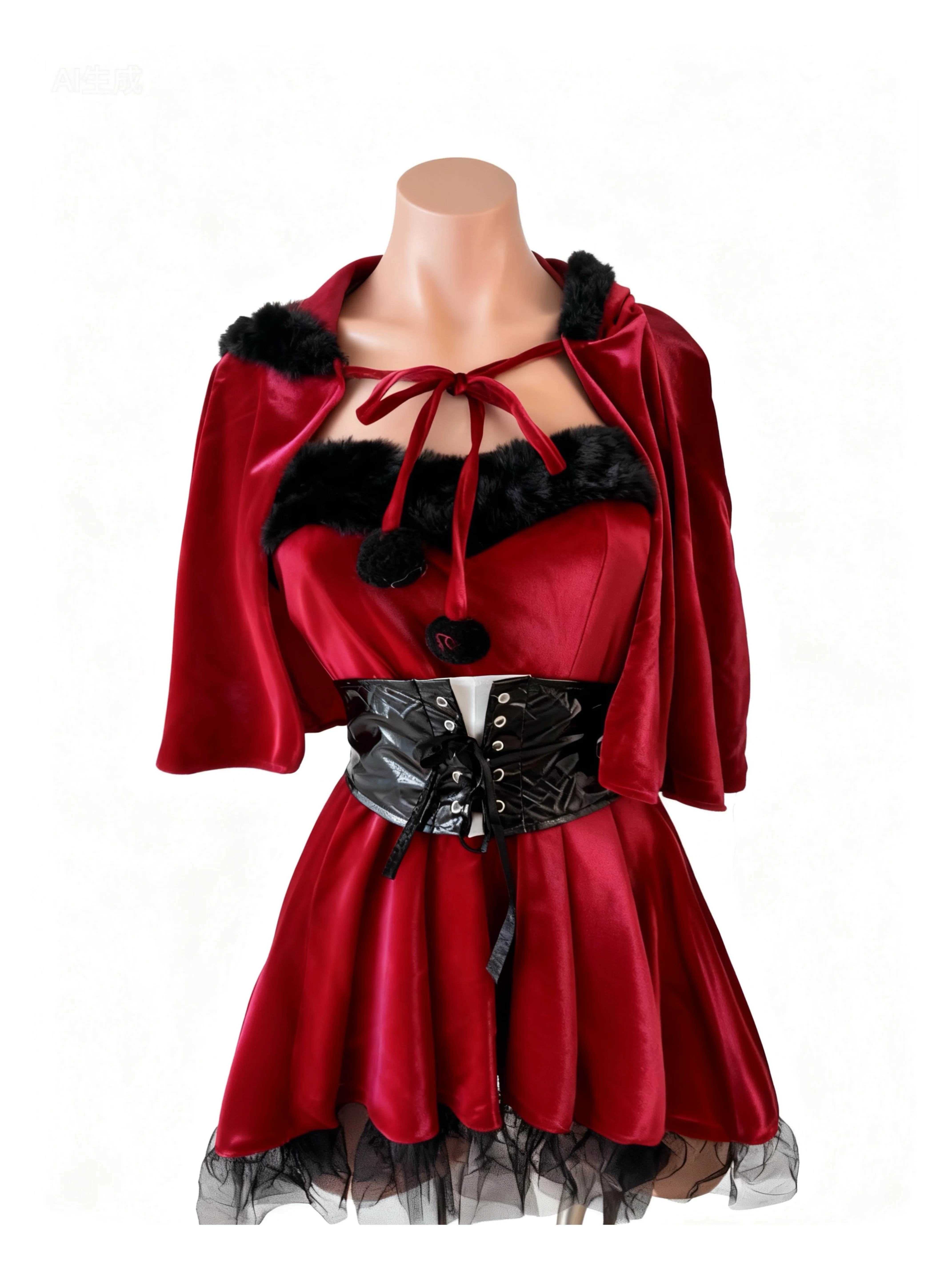 'Holly Night' Christmas Red Riding Hood Cosplay Set