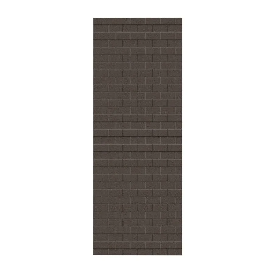 Swan Solid Surface 36-in x 96-in Shower Wall Panel in Canyon