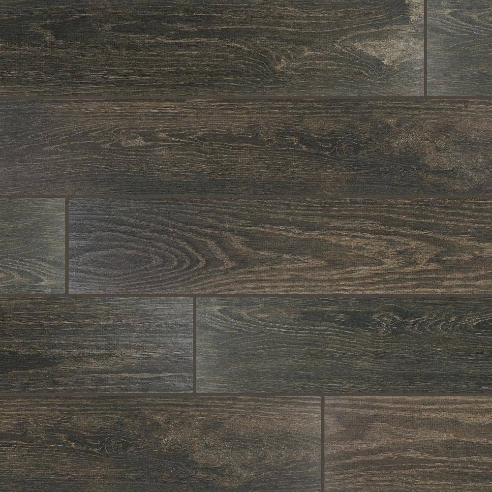 Daltile QuicTile 6 in. x 36 in. French Press Glazed Porcelain Locking Floor Tile (10.15 Sq. ft. / CASE)
