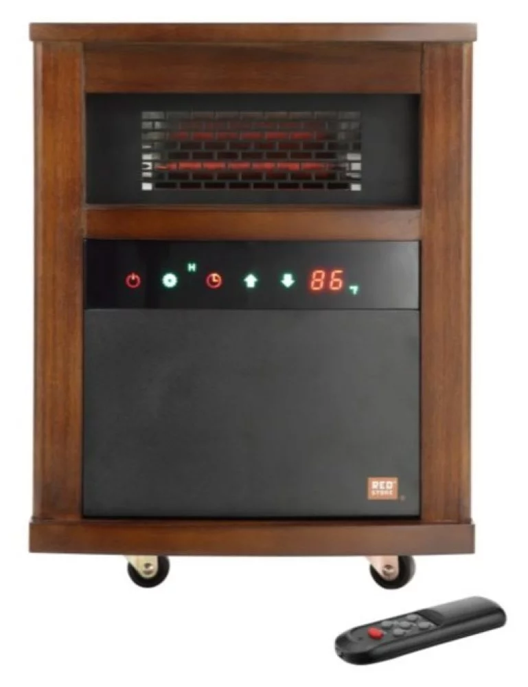 RedStone GD9315BCW-5JA 1,500 W Portable Electric Infrared Heater with Cabinet